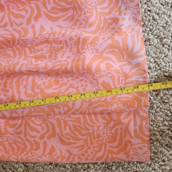 Lilly Pulitzer for Target NWT Orange Flounce Dress Size Large - Picture 12 of 12